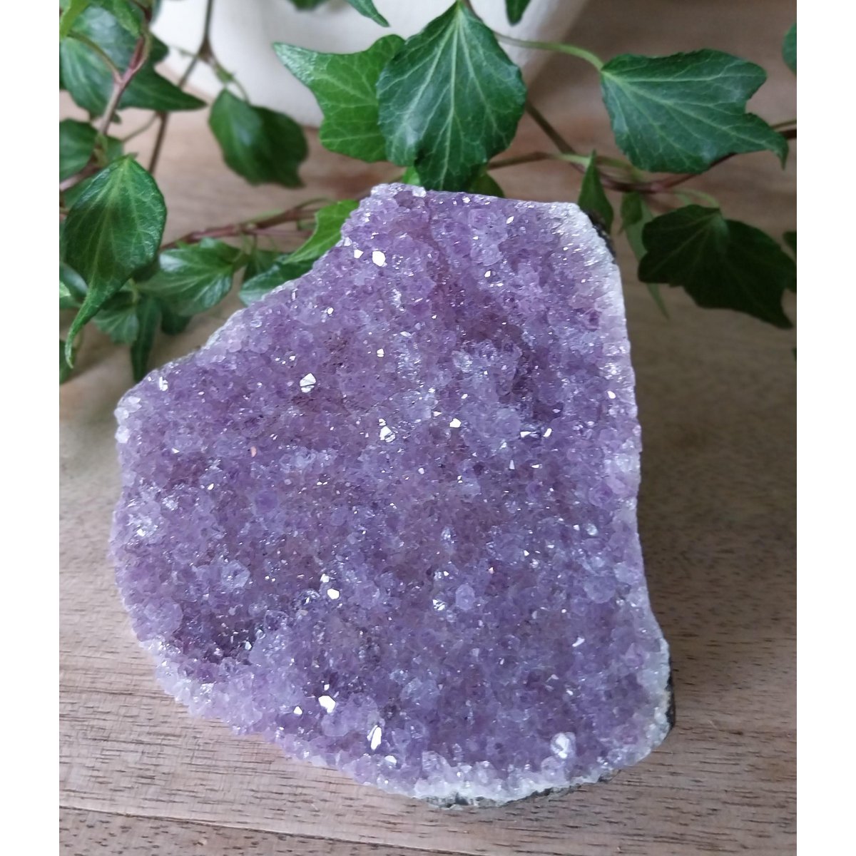 Amethyst auf der Basis