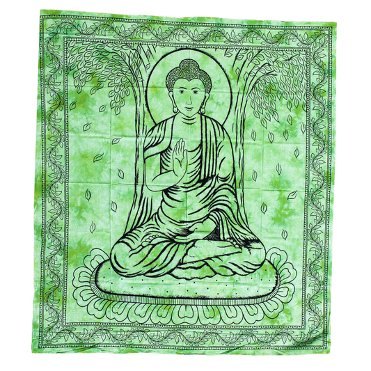 Wandbehang aus Baumwolle Motiv : „Buddha“,