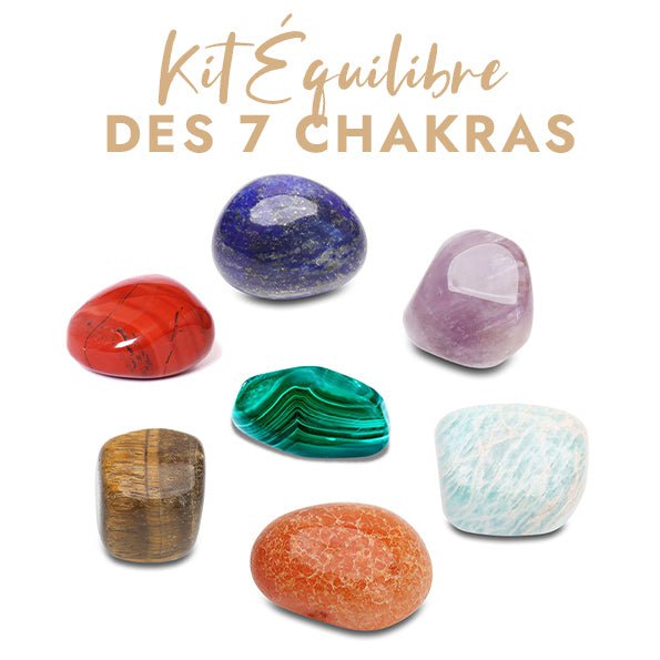 Steine Set 7 Chakra Balance 