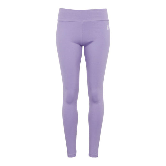 Leggins Lavendel Baumwolle Bio