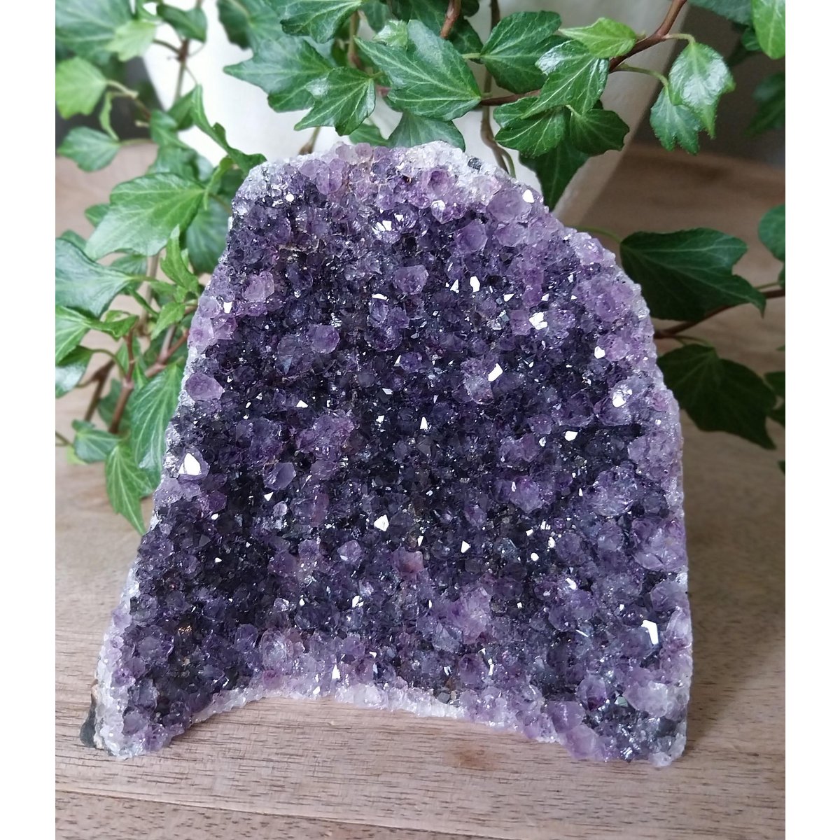 Amethyst auf der Basis