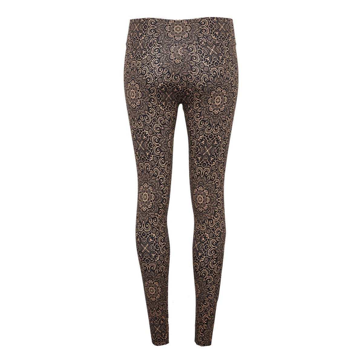 Leggings „Blume des Lebens“ aus Bio-Baumwolle Yogahose Stretch