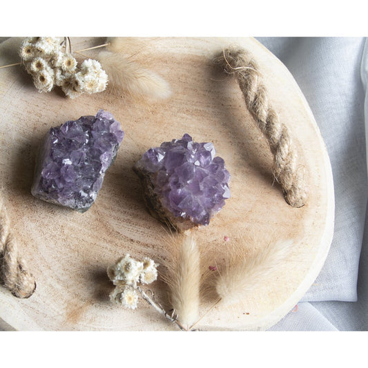 Amethyst-Cluster || Mineralien, Edelsteine und Kristalle