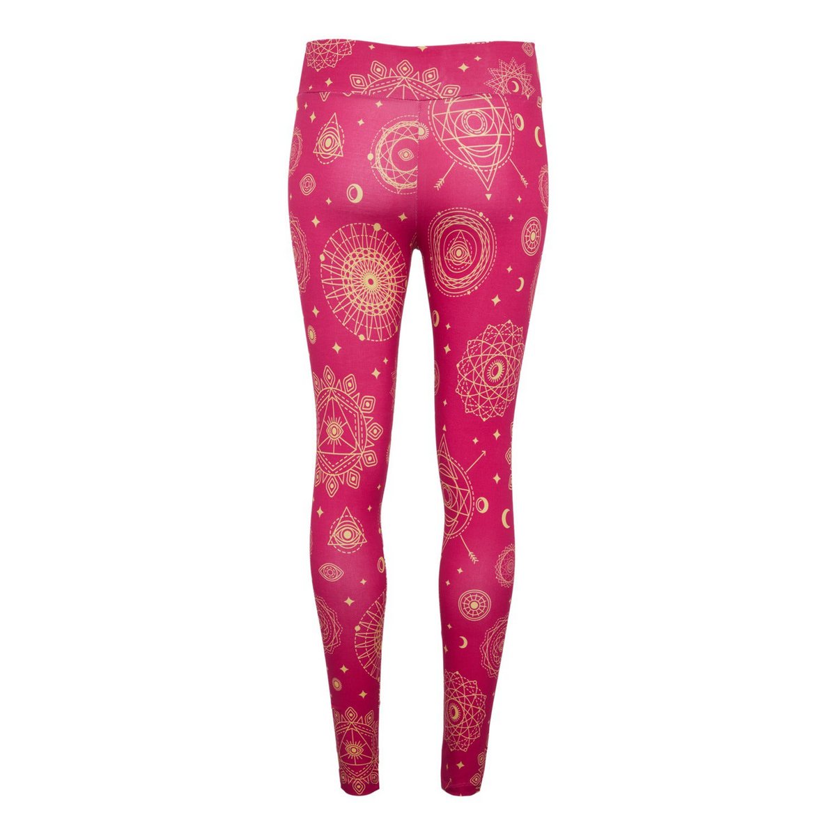 Astro-Leggings aus Bio-Baumwolle Yogahose Hose Yoga Stretch Pink