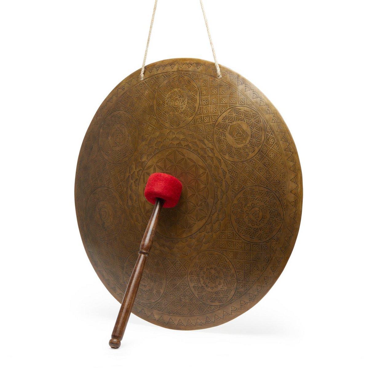 Traditioneller Solar Gong, Made in India